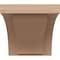 Ekena Millwork 5"W x 5"D x 5"H Wide Helena Rough Cedar Woodgrain TimberThane Corbel, Primed Tan CORUR05X05X05HELRCPR - alternate 3